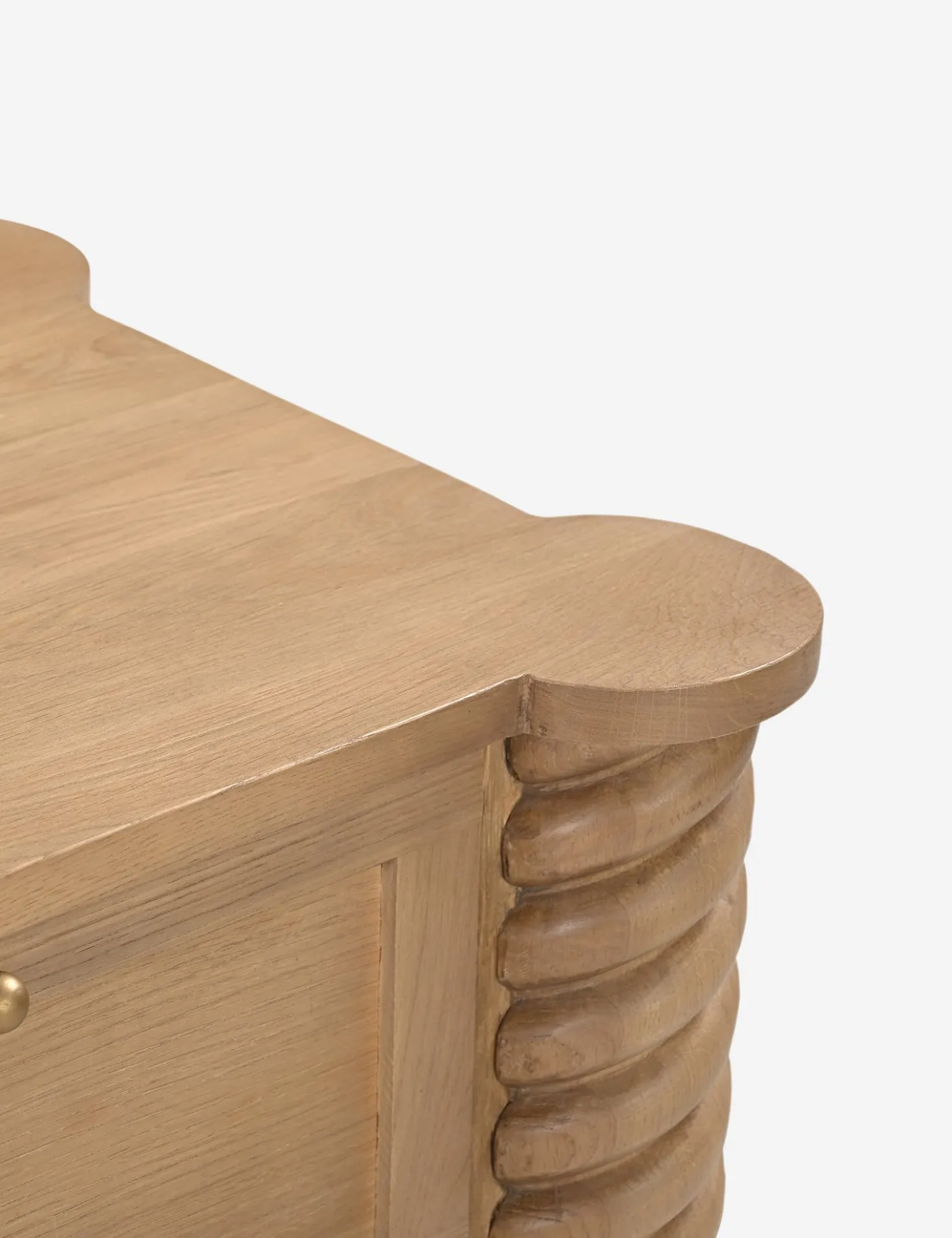 Treccia 2-Drawer Nightstand by Gillian Segal for Moe's