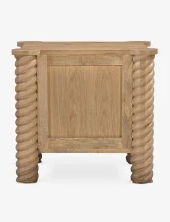 Treccia 2-Drawer Nightstand by Gillian Segal for Moe's