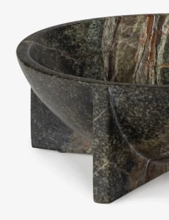Tribune Marble Bowl by Regina Andrew