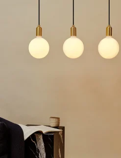Triple Linear Pendant Light with Sphere IV by Tala
