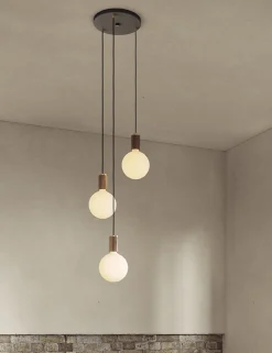 Triple Pendant Light with Sphere IV by Tala