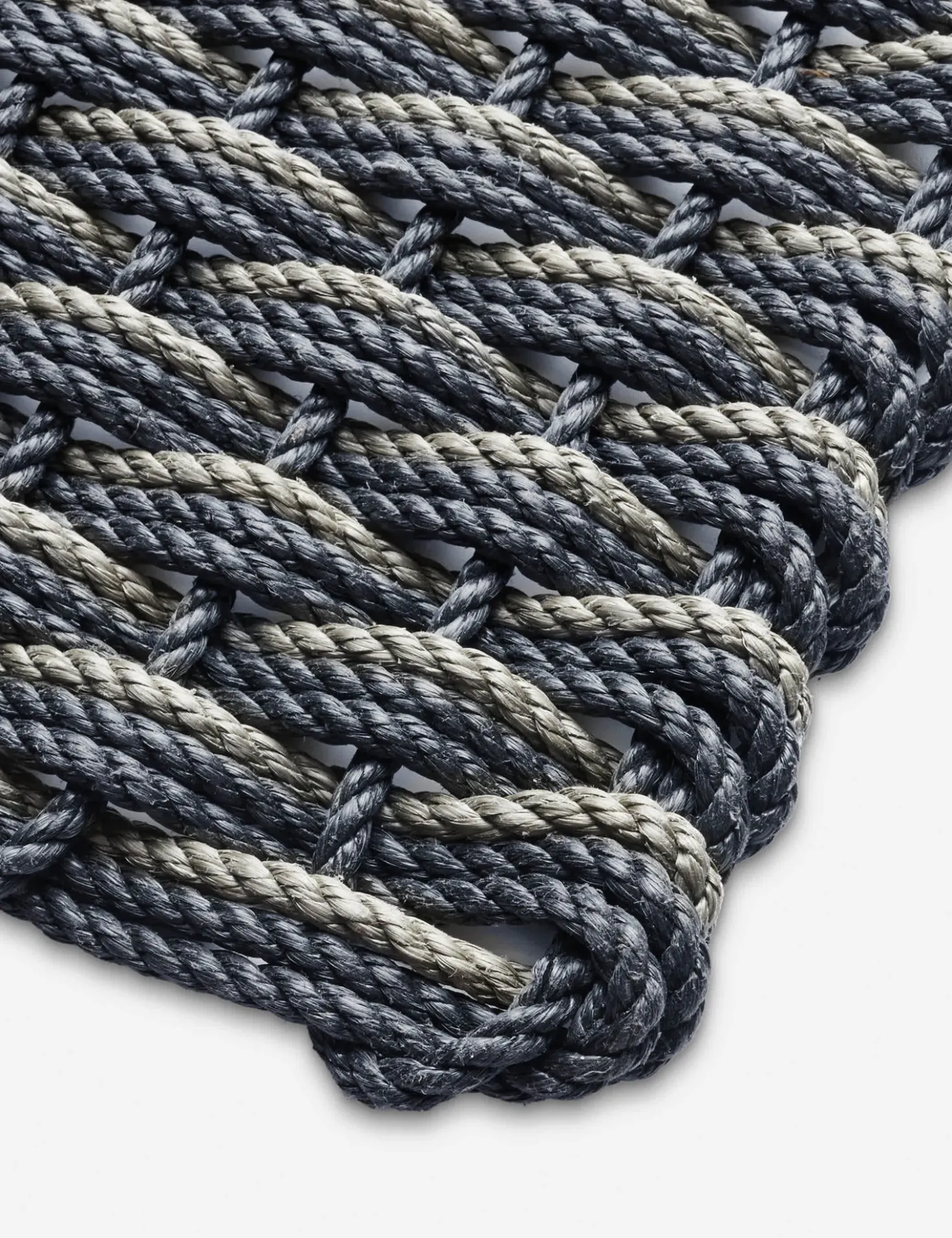 Two Tone Doormat by The Rope Co.