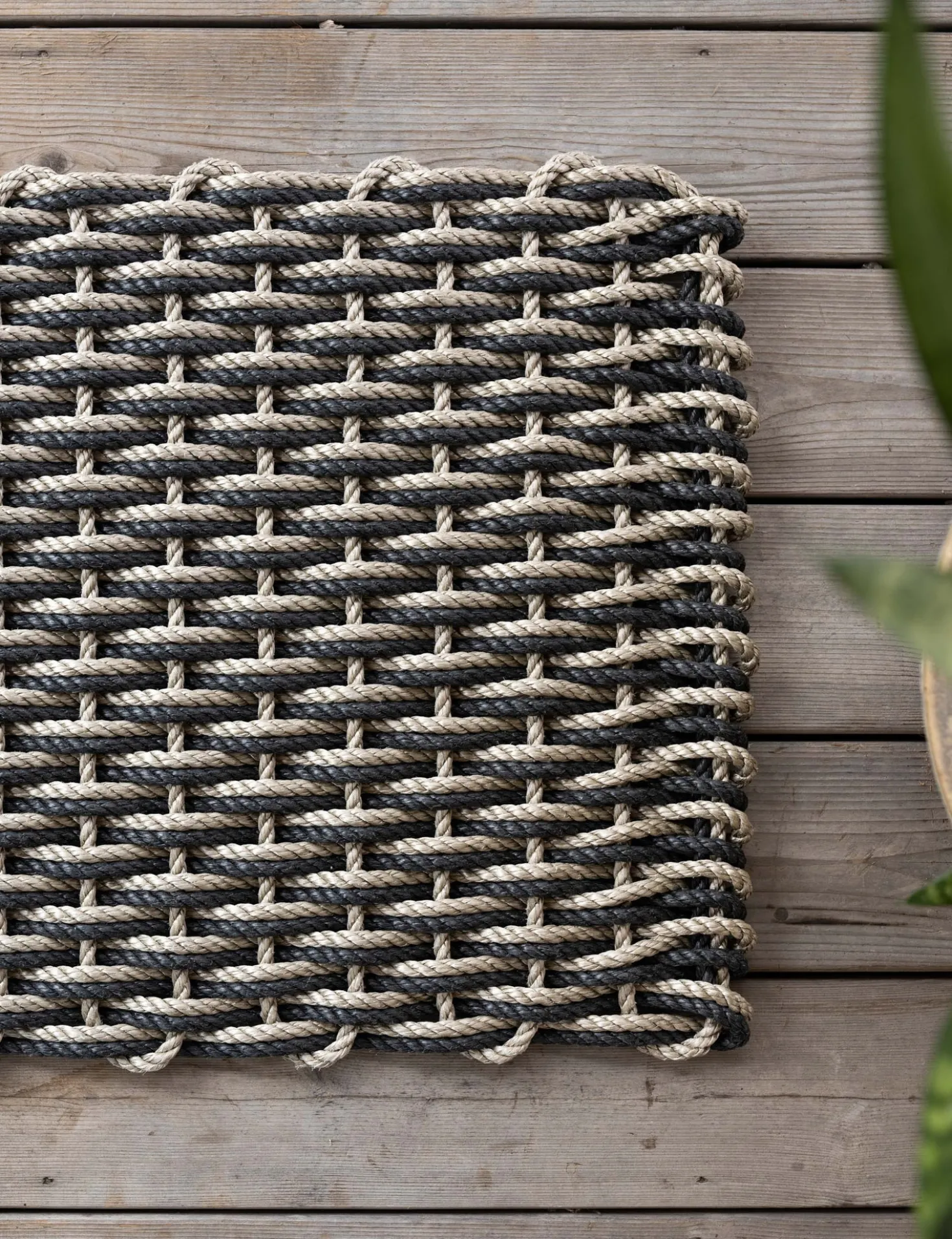 Two Tone Doormat by The Rope Co.
