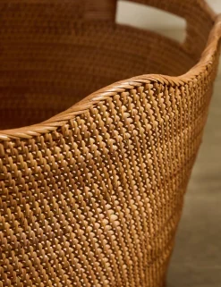 Tyna Rattan Laundry Basket