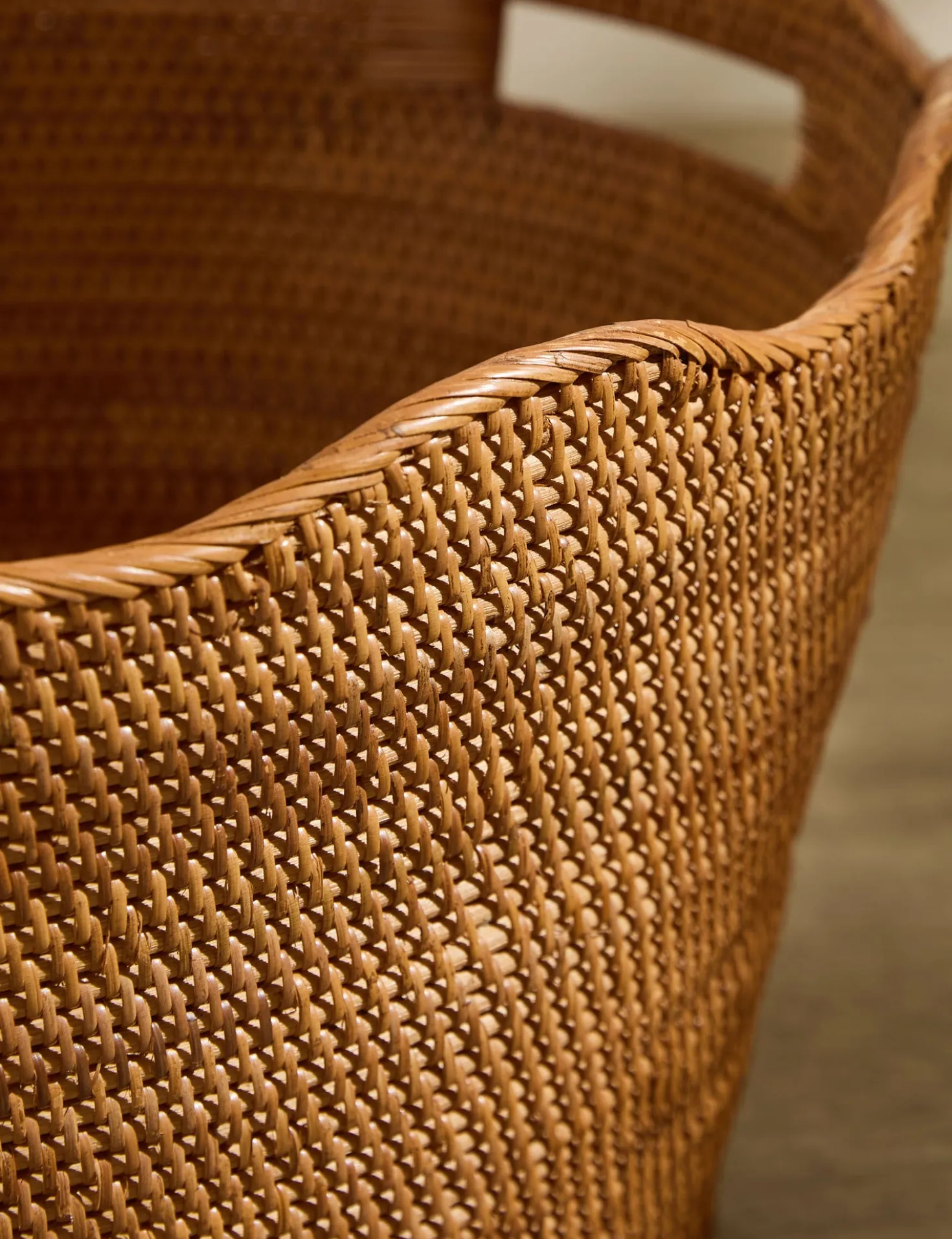 Tyna Rattan Laundry Basket