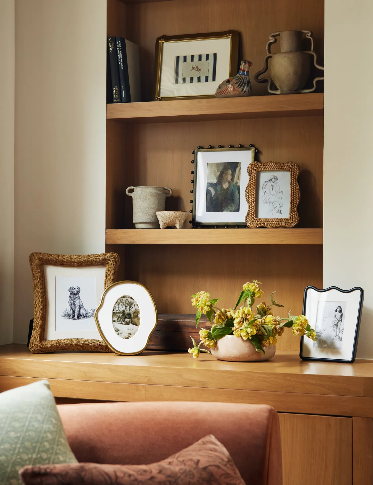 Tyna Rattan Picture Frame