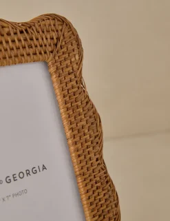 Tyna Rattan Picture Frame