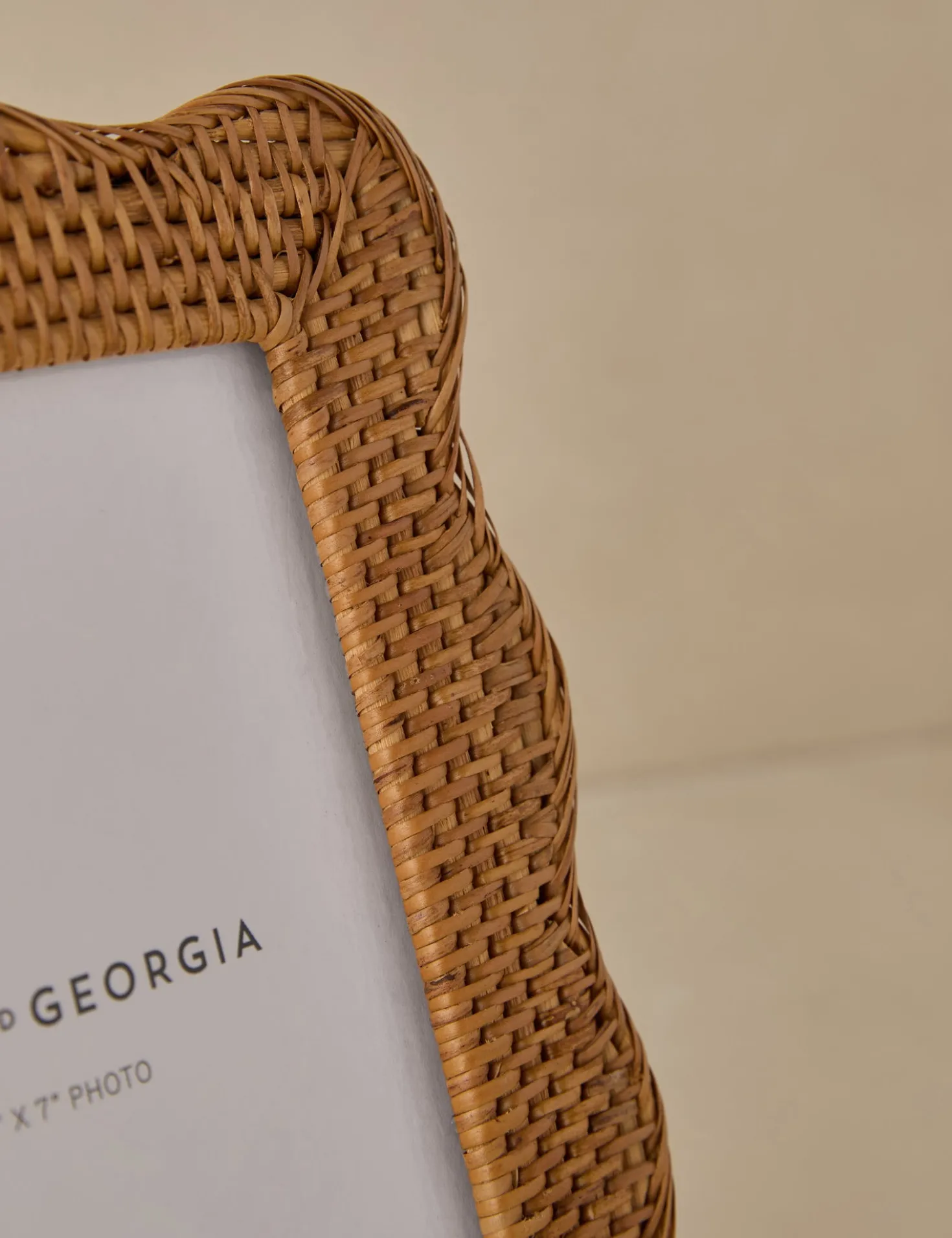Tyna Rattan Picture Frame