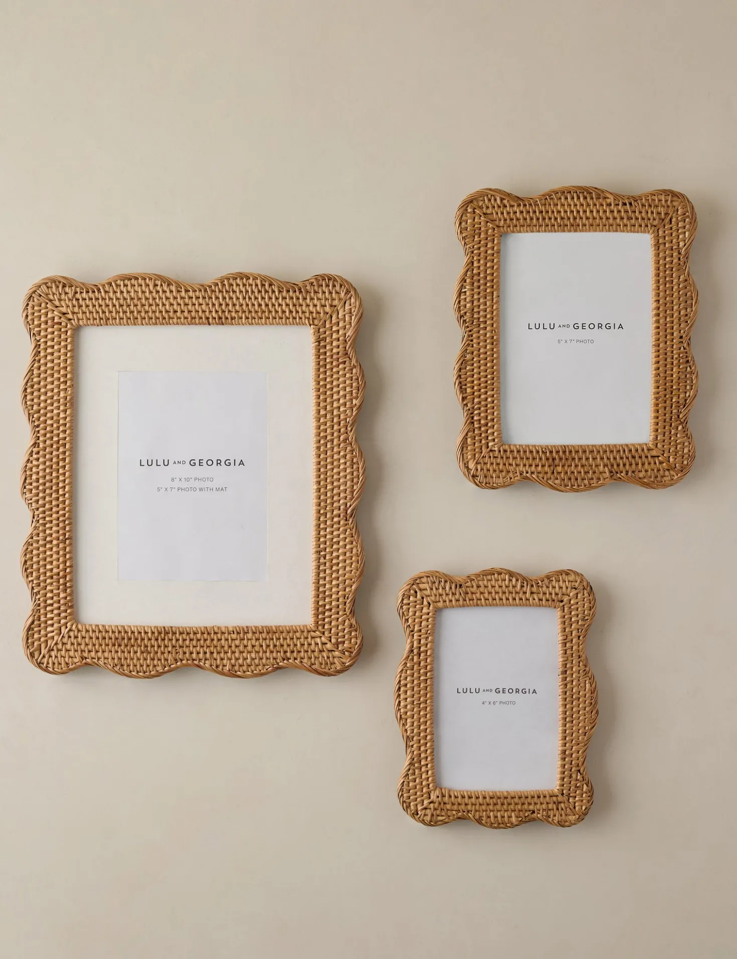Tyna Rattan Picture Frame