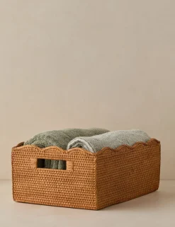 Tyna Rattan Storage Bin