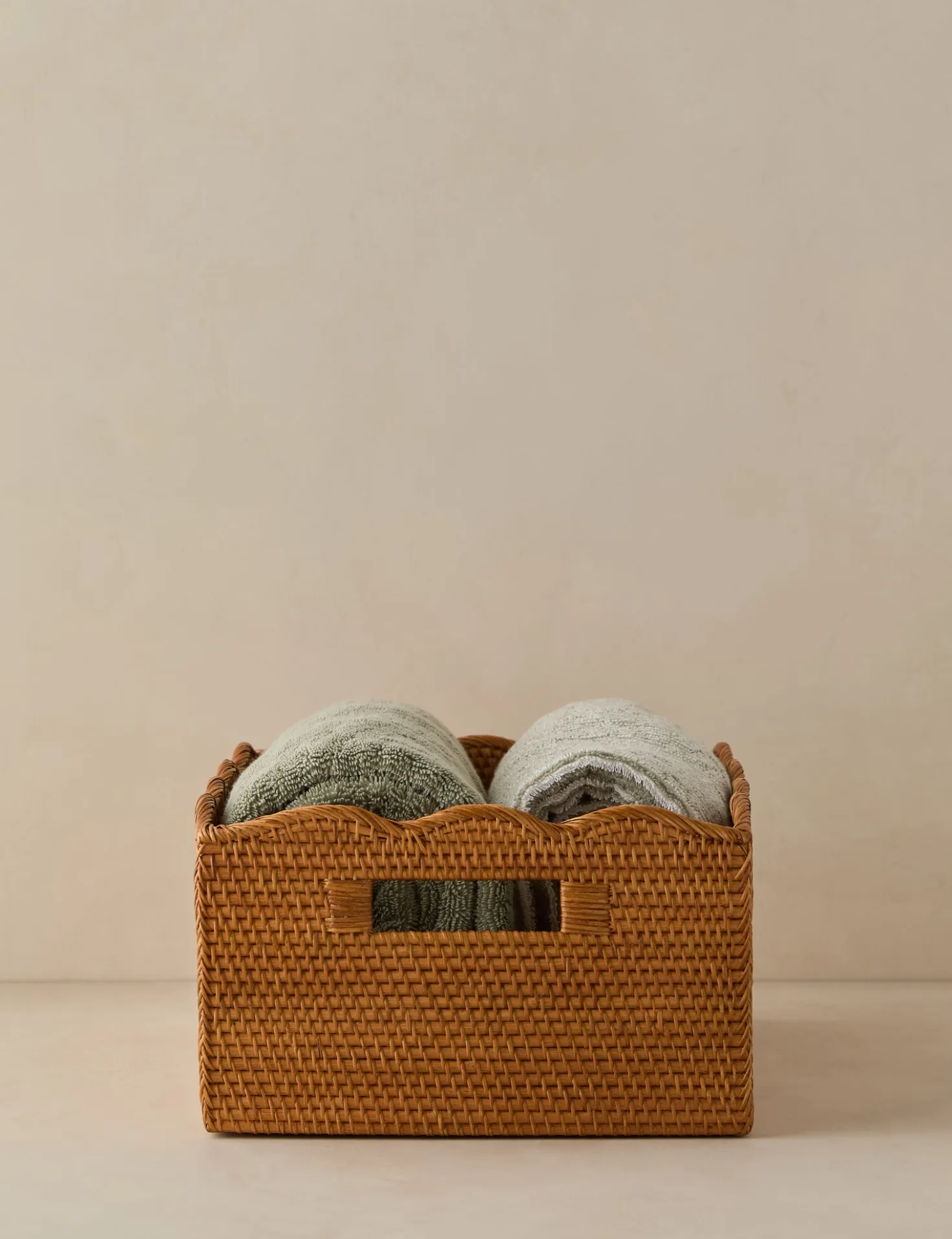 Tyna Rattan Storage Bin