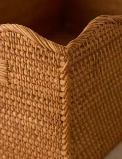 Tyna Rattan Storage Bin