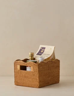 Tyna Rattan Storage Bin
