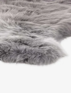 Vale Ombre Sheepskin Throw