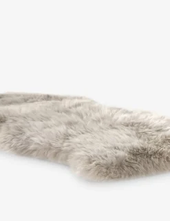 Vale Ombre Sheepskin Throw