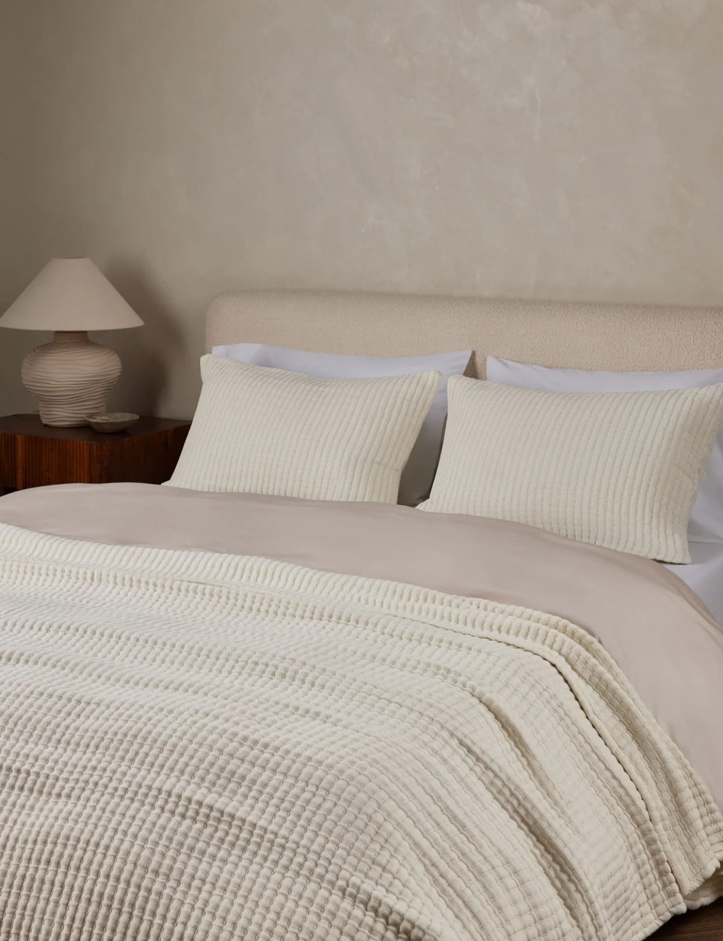 Vancouver Cotton Coverlet by Pom Pom at Home