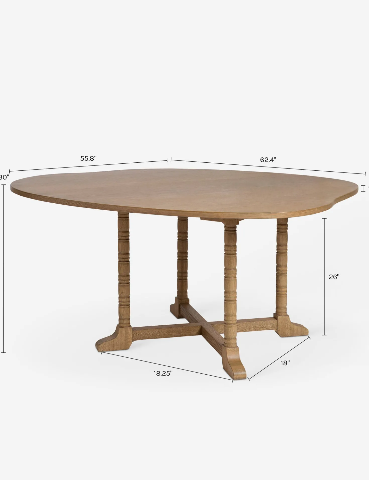 Veere Dining Table by Heidi Caillier