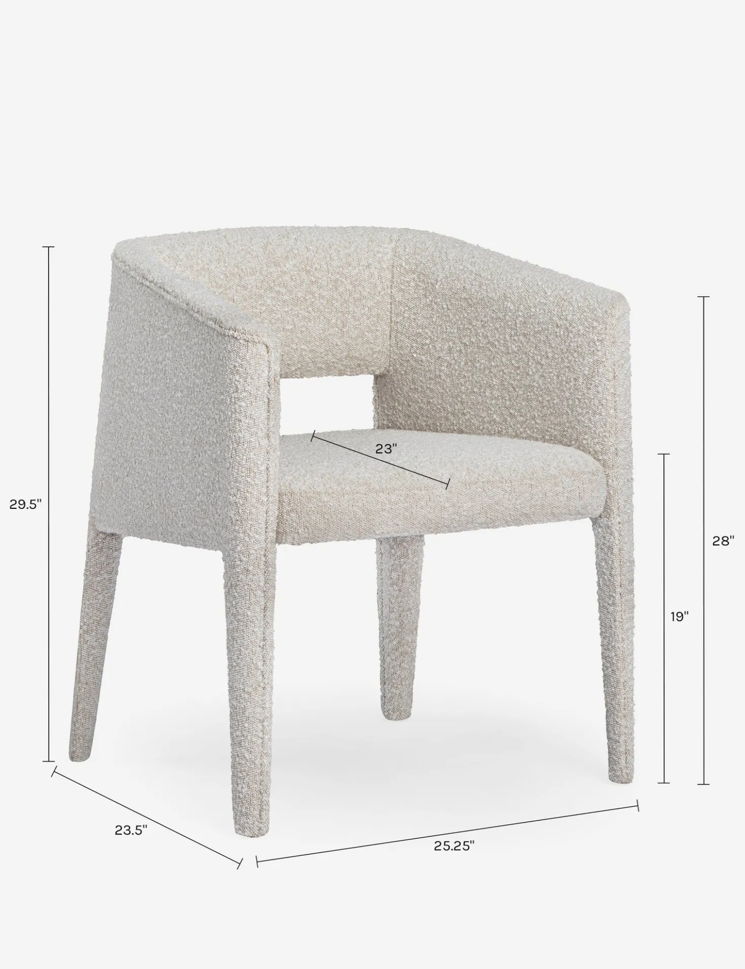 Velez Dining Arm Chair