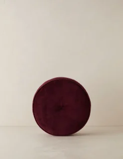 Velvet Disc Pillow by Sarah Sherman Samuel