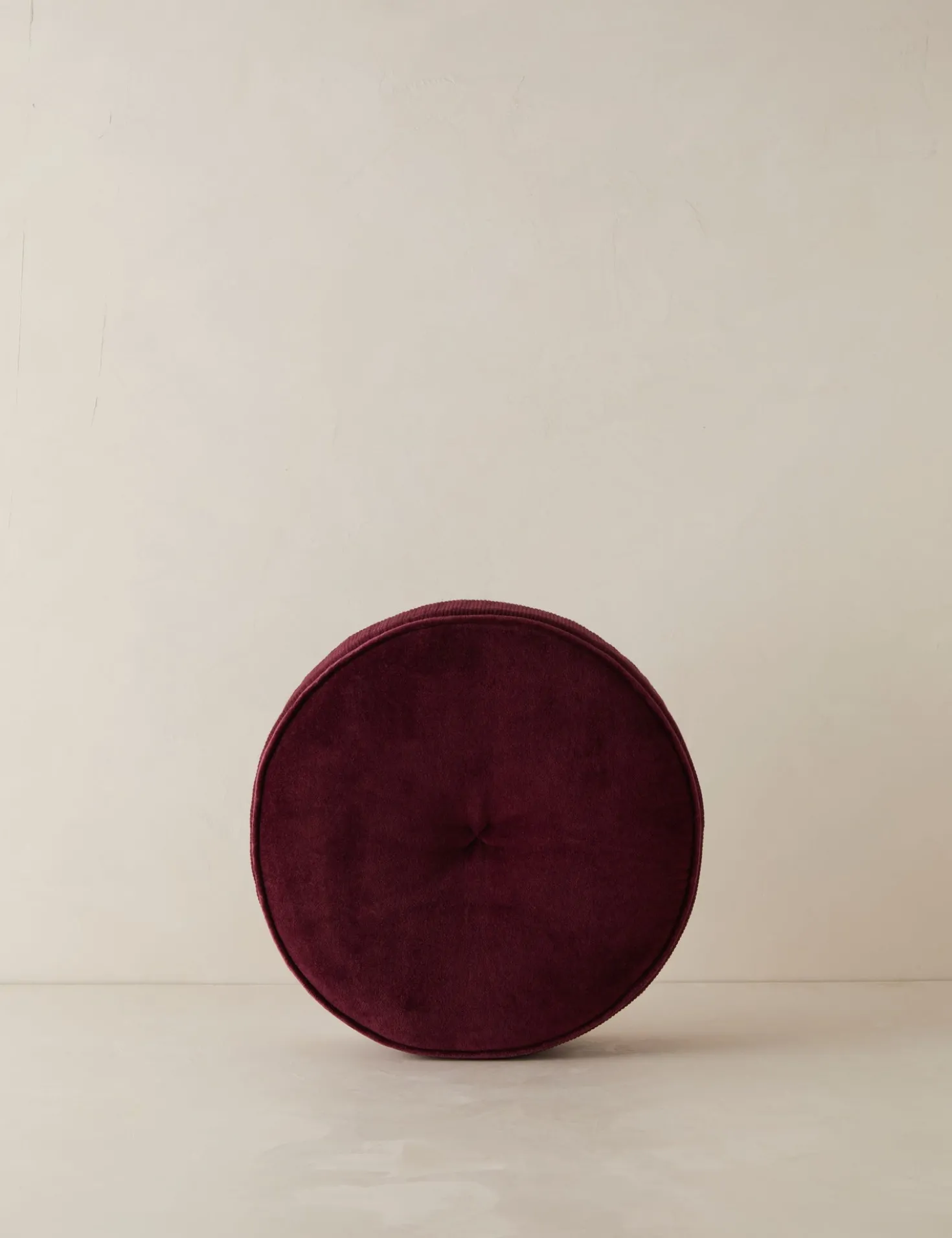 Velvet Disc Pillow by Sarah Sherman Samuel