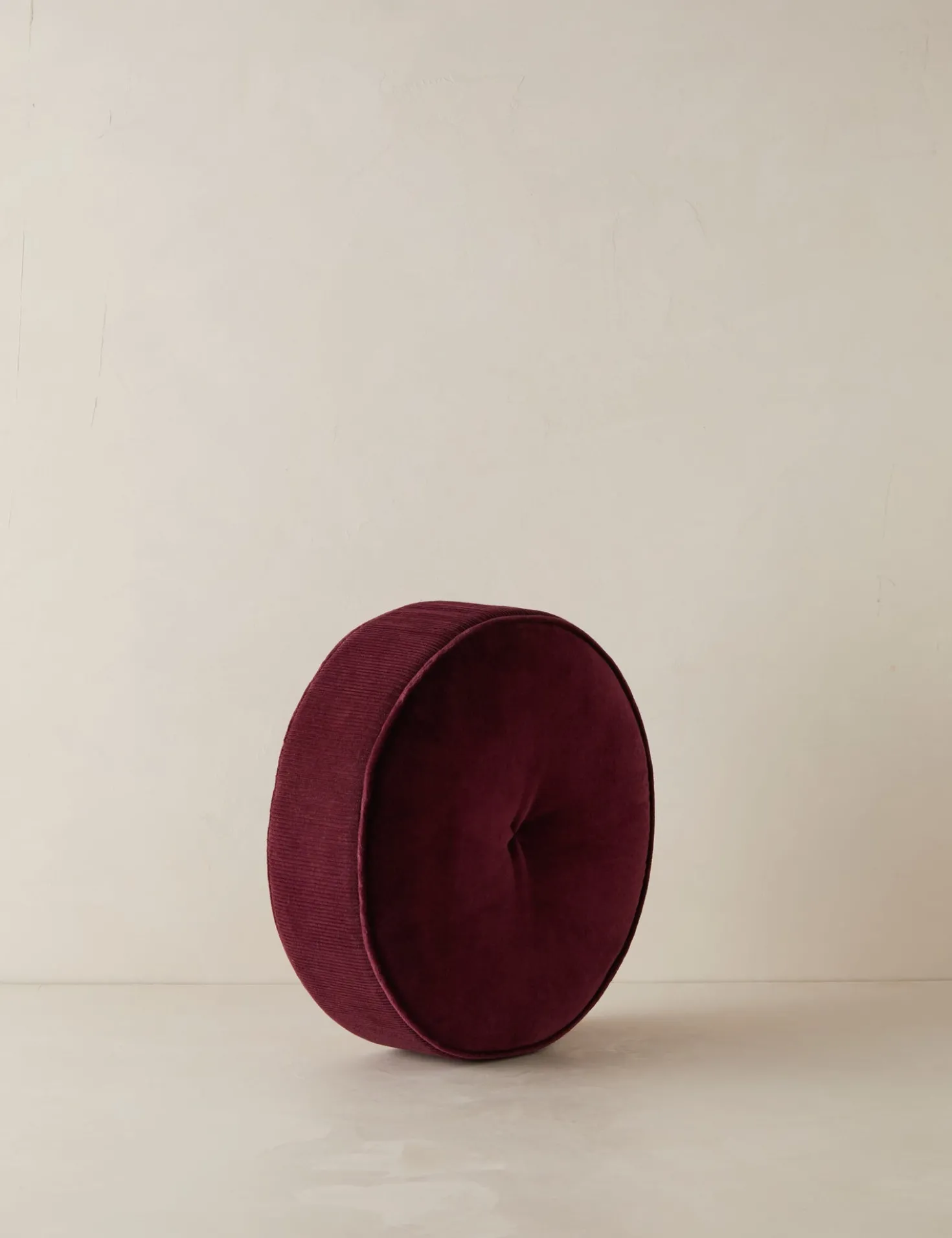 Velvet Disc Pillow by Sarah Sherman Samuel