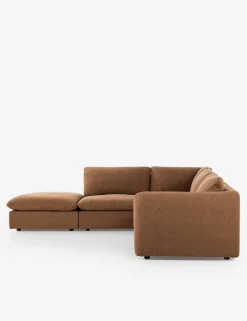 Verbena 4-Piece Sectional Sofa With Ottoman