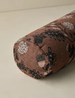 Vini Botanical Jacquard Long Bolster Pillow by Sarah Sherman Samuel