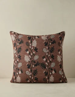 Vini Botanical Jacquard Pillow by Sarah Sherman Samuel