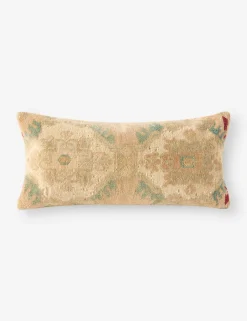 Vintage Lumbar Pillow No. 304, 12" x 26"