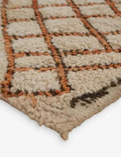 Vintage Moroccan Hand-Knotted Wool Rug No. 26, 6' x 13'3"