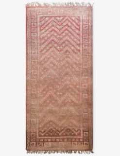 Vintage Moroccan Hand-Knotted Wool Rug No. 50, 6'4 x 15'3"