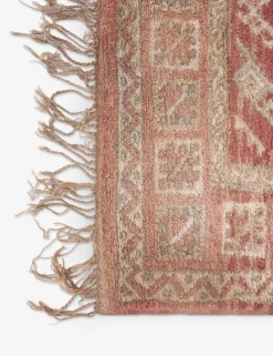 Vintage Moroccan Hand-Knotted Wool Rug No. 50, 6'4 x 15'3"