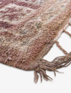 Vintage Moroccan Hand-Knotted Wool Rug No. 50, 6'4 x 15'3