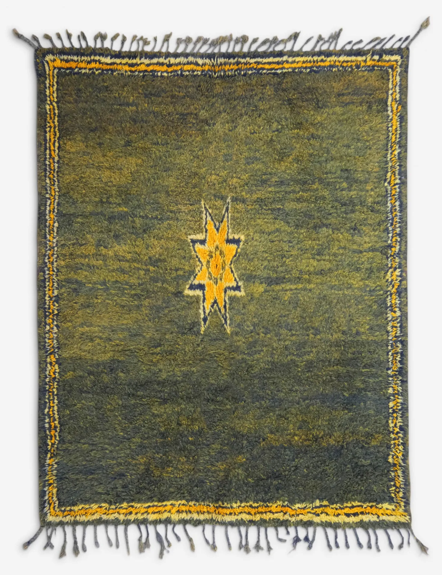 Vintage Moroccan Rug no. 77, 7' x 8'6"