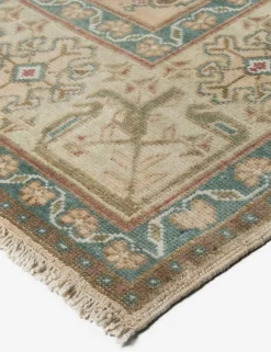 Vintage Turkish Hand-Knotted Wool Rug No. 383, 6'8" x 10'12"