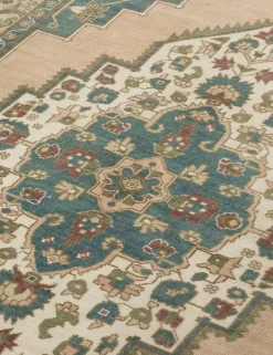 Vintage Turkish Hand-Knotted Wool Rug No. 383, 6'8