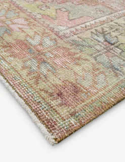 Vintage Turkish Hand-Knotted Wool Rug No. 511, 4' 5" x 8' 2"