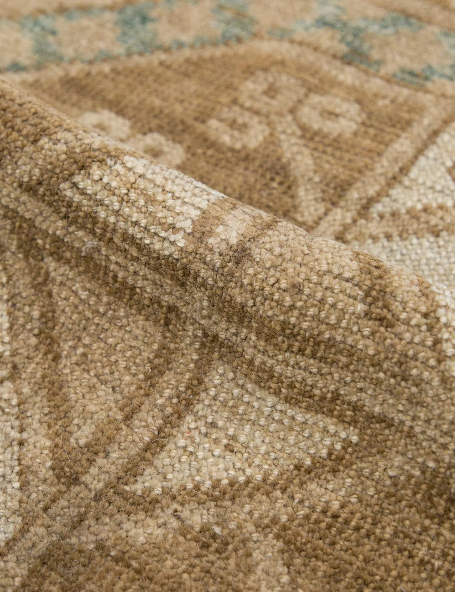 Vintage Turkish Hand-Knotted Wool Rug No. 393, 7'9" x 9'8"