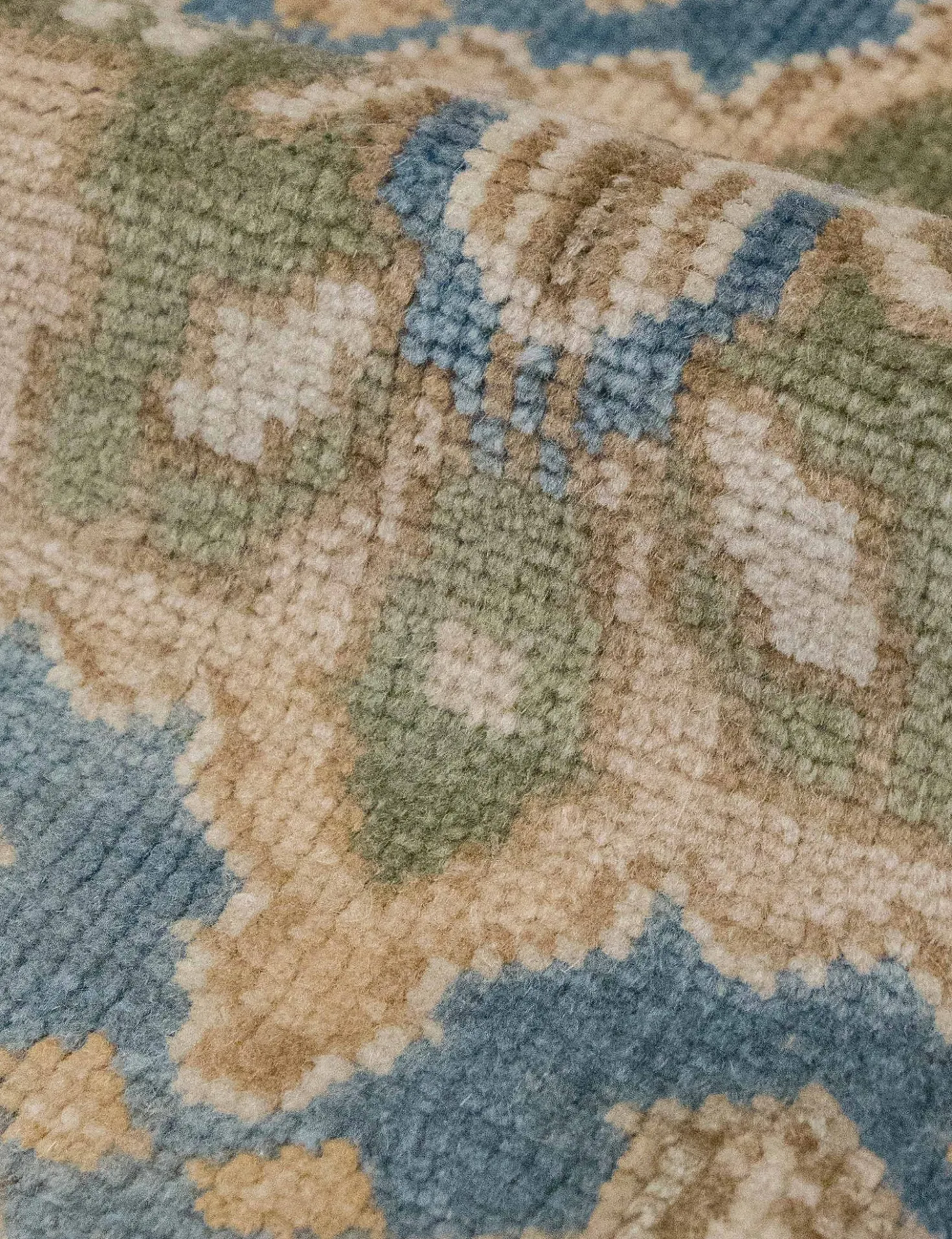 Vintage Turkish Hand-Knotted Wool Rug No. 536, 5'7" x 8'3"