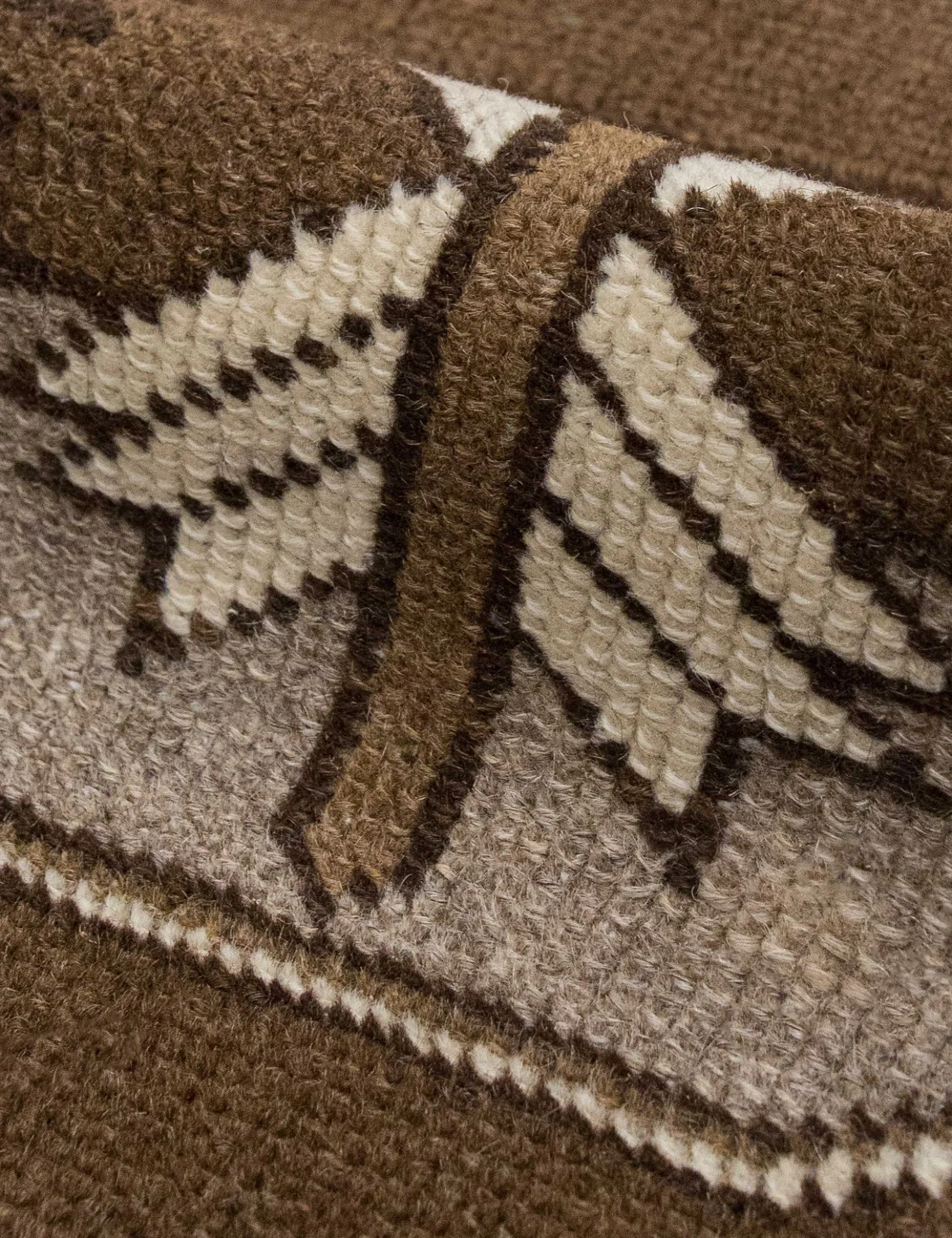 Vintage Turkish Hand-Knotted Wool Rug No. 553, 3'4" x 6'3"
