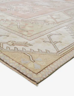 Vintage Turkish Hand-Knotted Wool Rug No. 486, 6' 5" x 9' 4"