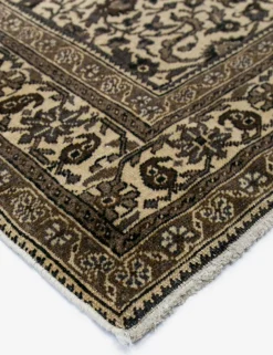 Vintage Turkish Hand-Knotted Wool Rug No. 458, 4'11" x 7'3"