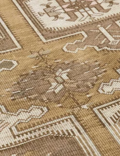 Vintage Turkish Hand-Knotted Wool Runner Rug No. 303, 4'7