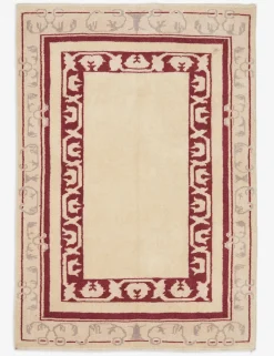 Vintage Turkish Hand-Knotted Wool Rug No. 256, 2'9" x 4'