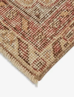 Vintage Turkish Hand-Knotted Wool Rug No. 295, 5'4" x 8'12"