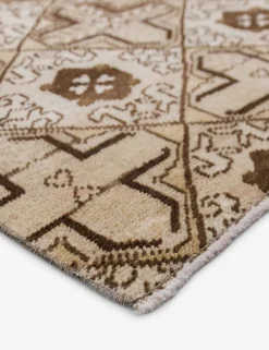 Vintage Turkish Hand-Knotted Wool Rug No. 547, 4'5" x 6'8"