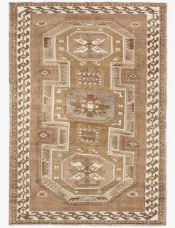 Vintage Turkish Hand-Knotted Wool Rug No. 243, 5'10" x 7'10"