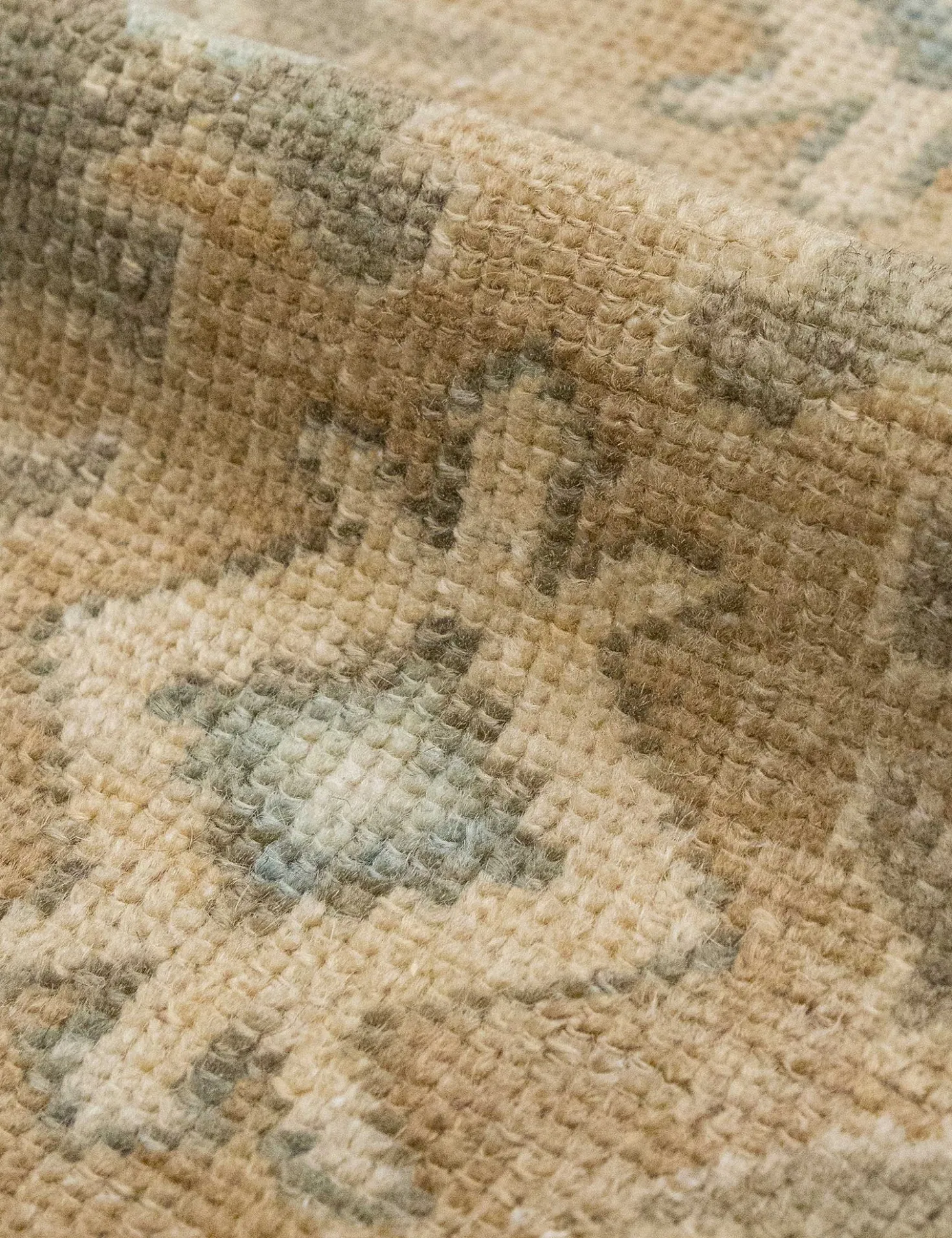 Vintage Turkish Hand-Knotted Wool Rug No. 550, 4'10" x 7'4"