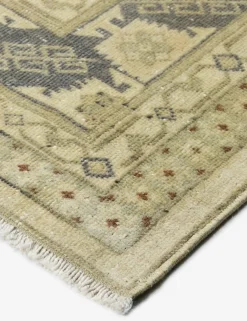 Vintage Turkish Hand-Knotted Wool Rug No. 382, 6'5" x 9'5"