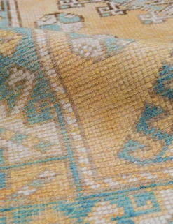 Vintage Turkish Hand-Knotted Wool Rug No. 522, 3' 8" X 5' 10"